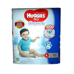 Huggies Dry Baby Belt Diaper L 9-14 kg