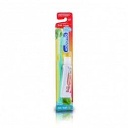 Kodomo Children (3-6 Yrs+) Toothbrush & Orange Paste Each