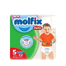 molfix baby diaper pants 5 junior 12-17 kg