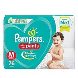 Pampers Baby Dry Pants Diaper Pant M 7-12 kg