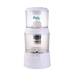 Safe Way Water Strainer White