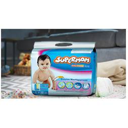 SUPERMOM Baby Diaper Belt L 9-14 kg
