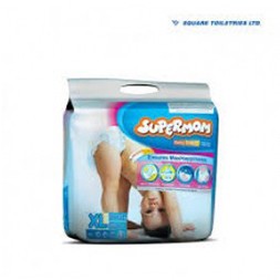 SuperMom Baby Diaper - Size XL